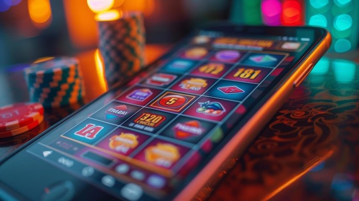 Ruang berita pro8et bertema biru digital